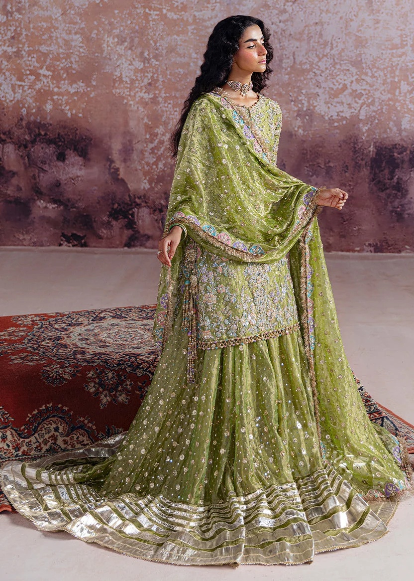 Shadan - Sara Rohale Asghar pakistani fashion outfit with coordinated…